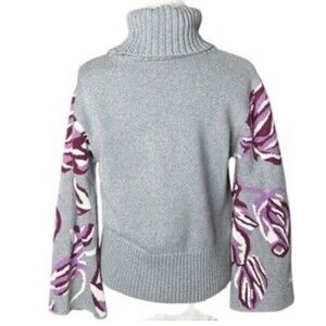 Cabi Sweater Bohemian Bell Sleeve Cotton Large